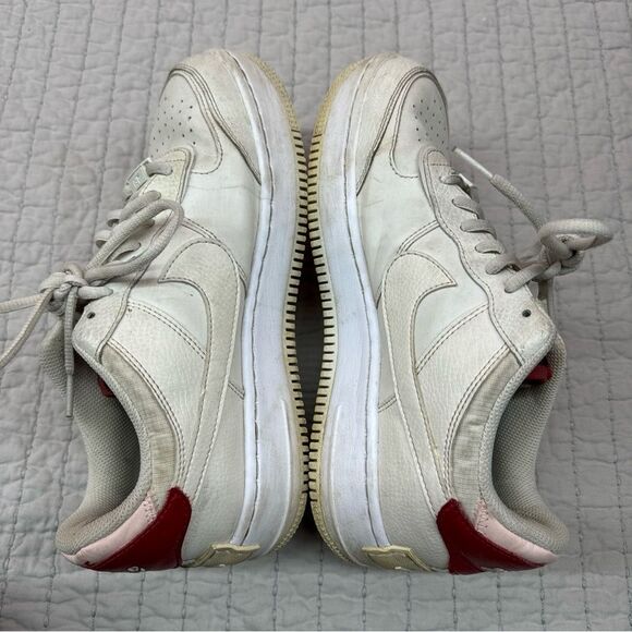 COPY - Nike Air Force Shadow Phantom Womens Size 9 White Pink Red Sneakers - Picture 3 of 7